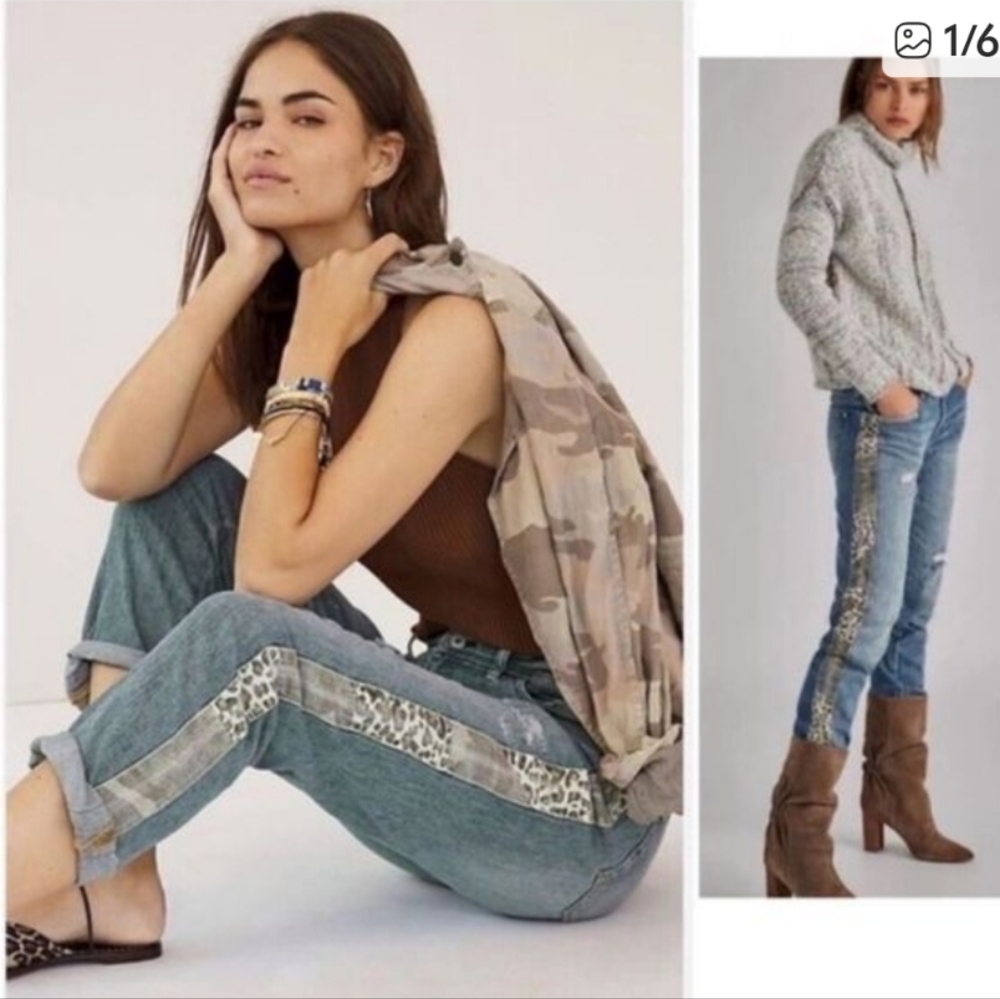 Pilcro & The Letterpress slim Boyfriend Jeans sz 30